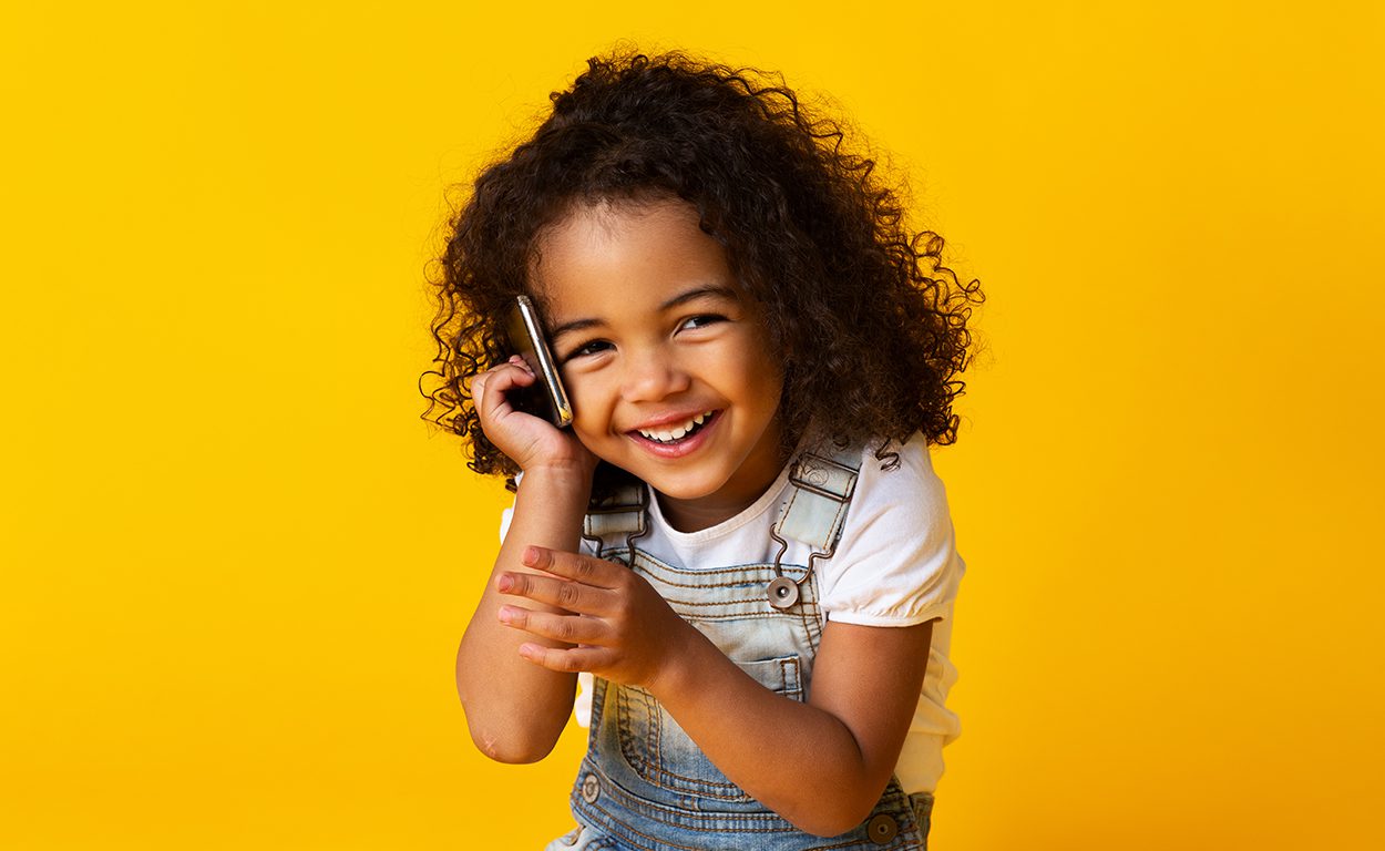 Girl on phone